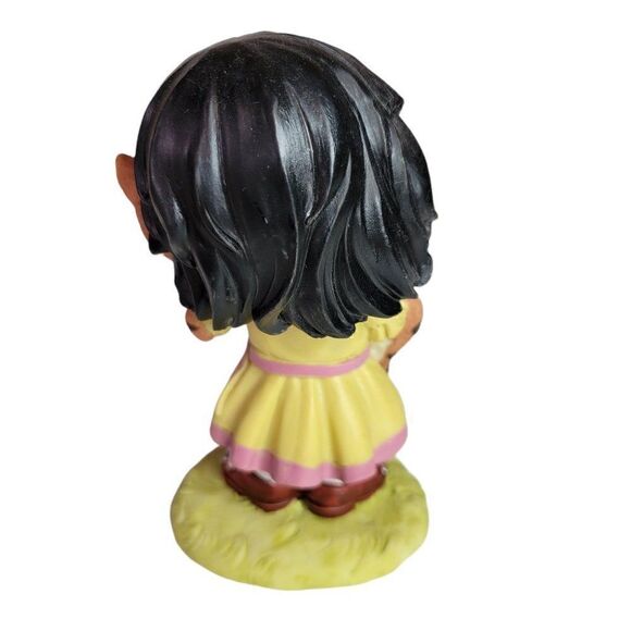 Tender Times Girl Holding Cat Collectible Figurine - Picture 3 of 10